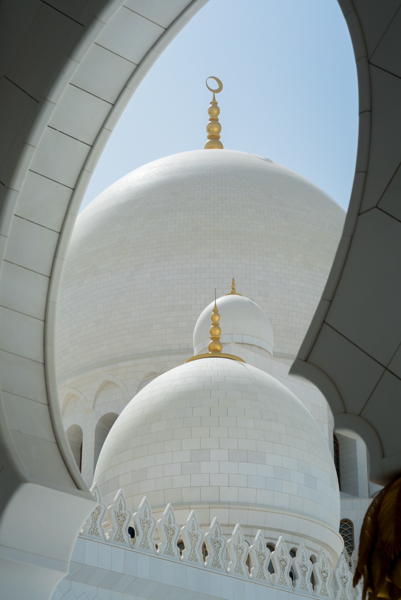 Exterior of White Mosque